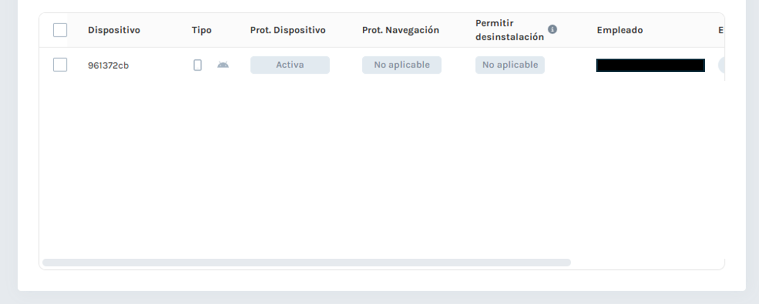 Install 1 device ES 4