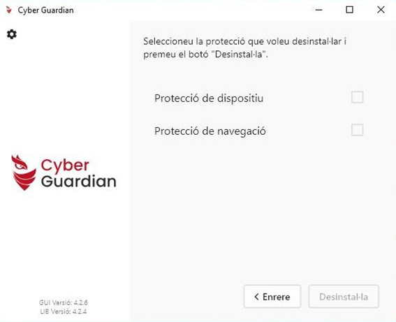 Uninstall CAT 2