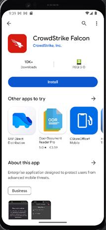 Installation Android EN 3