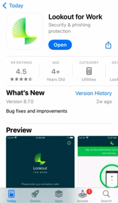 Installation iOS 3